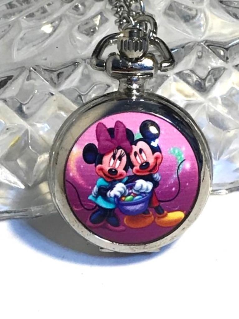 Montre Poche Mickey Mouse Minnie Disney 😍💑🥰🤗🎁👌, Enlèvement ou Envoi, Mickey Mouse, Neuf, Autres types