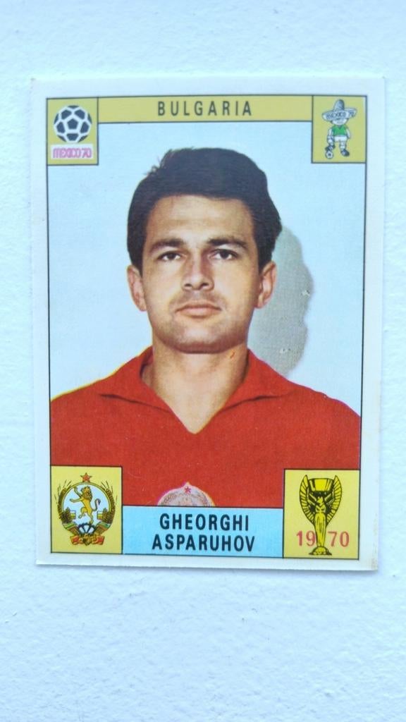 Panini Mexico 70: Bulgaria - Gheorghi Asparuhov., Enlèvement ou Envoi