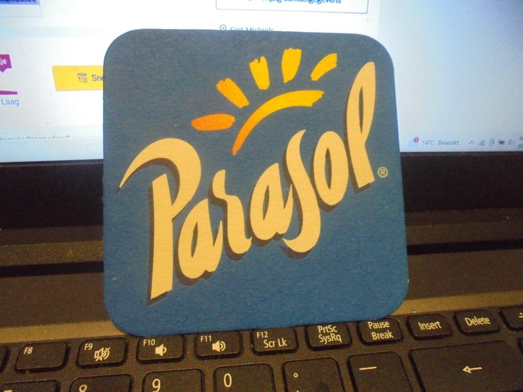 Parasol, Enlèvement ou Envoi, Comme neuf, Sous-bock