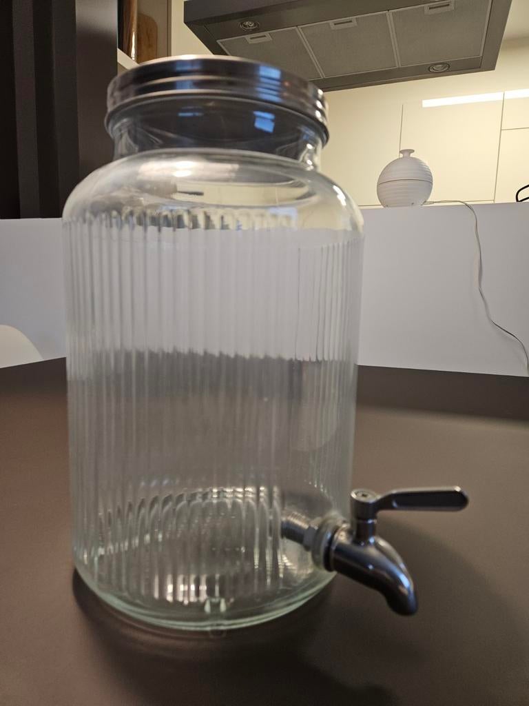 Distributeur d'eau avec robinet 'Vardagen' (IKEA) - 5 litres, Enlèvement, Comme neuf