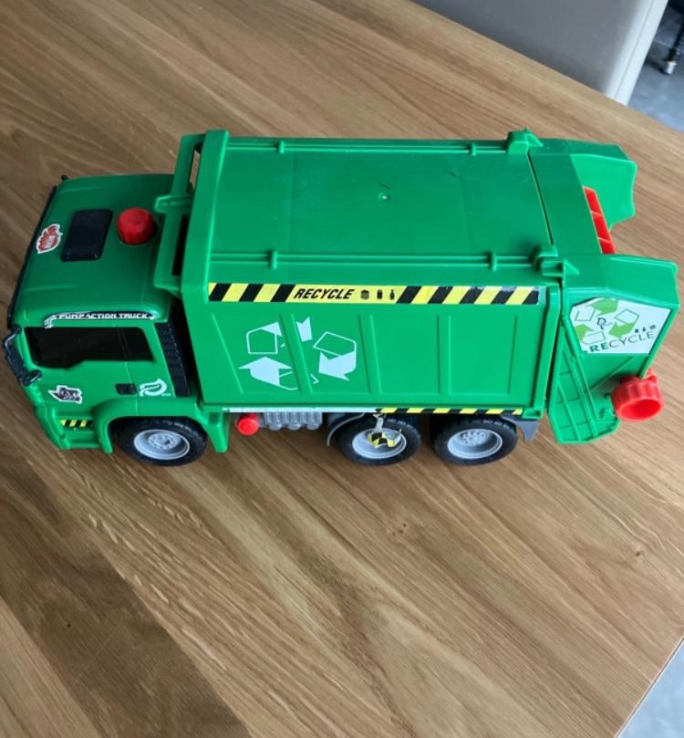 Dickie toys vuilnis en takelwagen (per stuk), Ophalen, Gebruikt