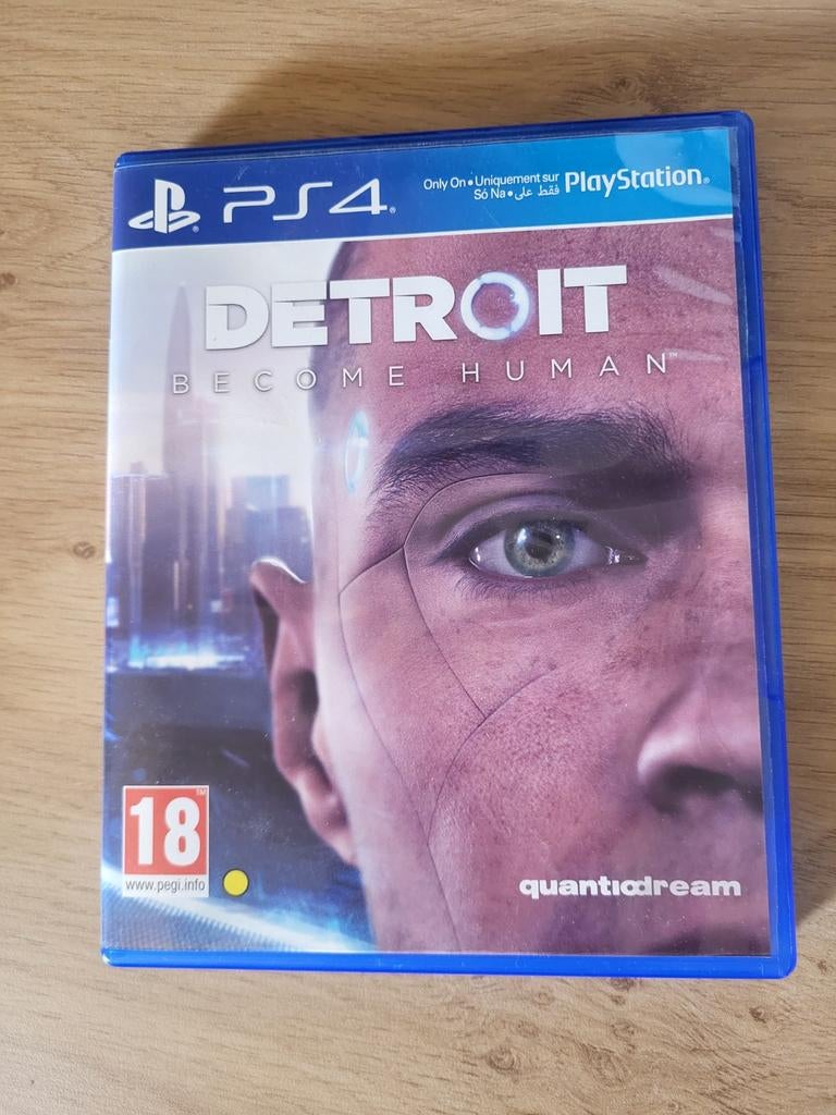 Detroit Become Human - ps4, Consoles de jeu & Jeux vidéo, Jeux | Sony PlayStation 4, 1 joueur, À partir de 18 ans, Aventure et Action