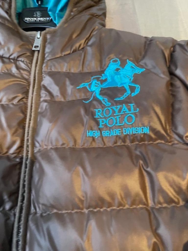 Herenjas Polo maat XL bruin, Bruin, Maat 56/58 (XL), Ophalen of Verzenden, Zo goed als nieuw