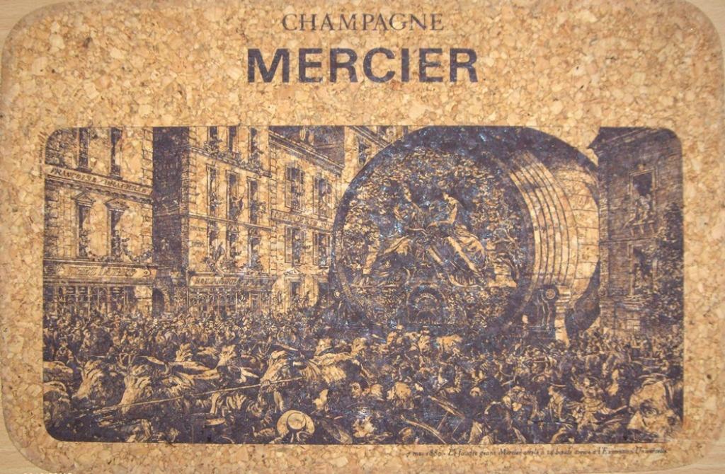 Champagne Mercier Eugène "Le Foudre", Collections, Marques & Objets publicitaires, Neuf, Autres types, Enlèvement