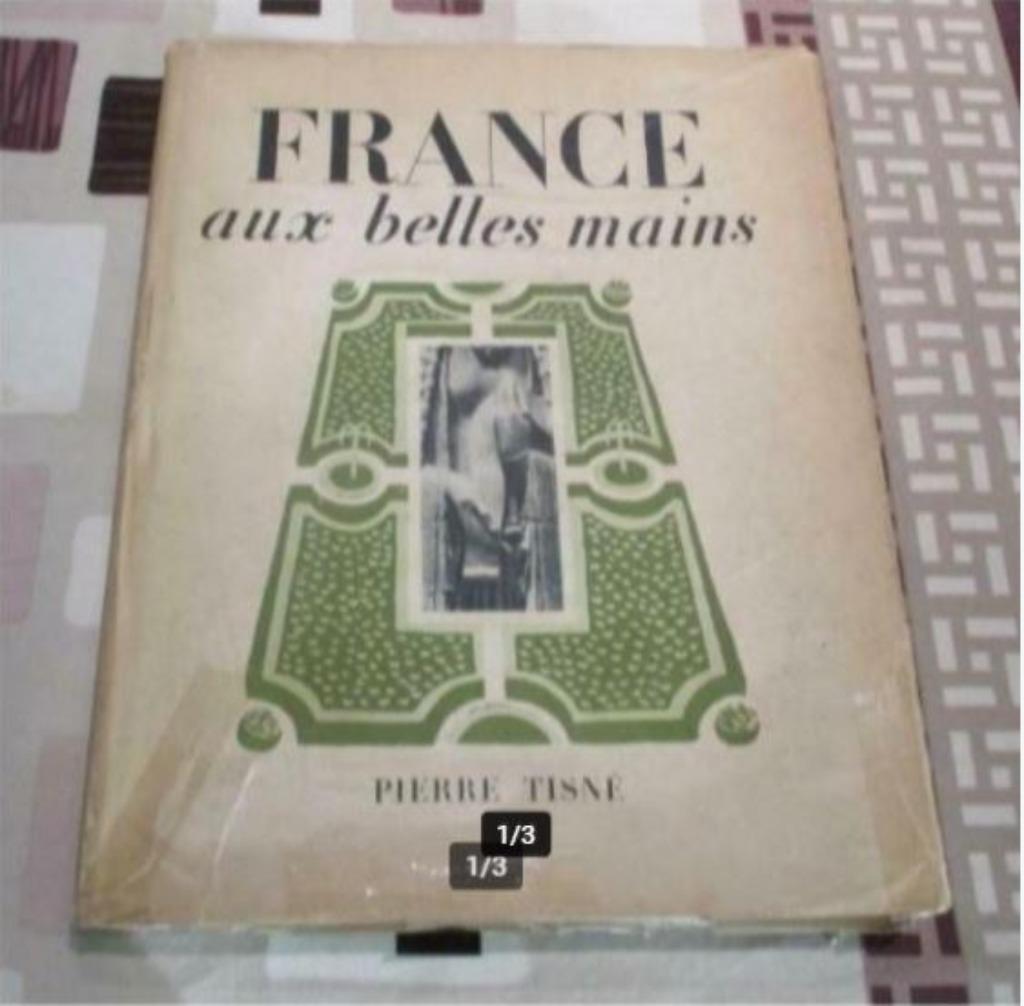 Prachtig Oud Kunstboek 'France aux Belles mains' - 1950, Boeken, Ophalen of Verzenden, Gelezen