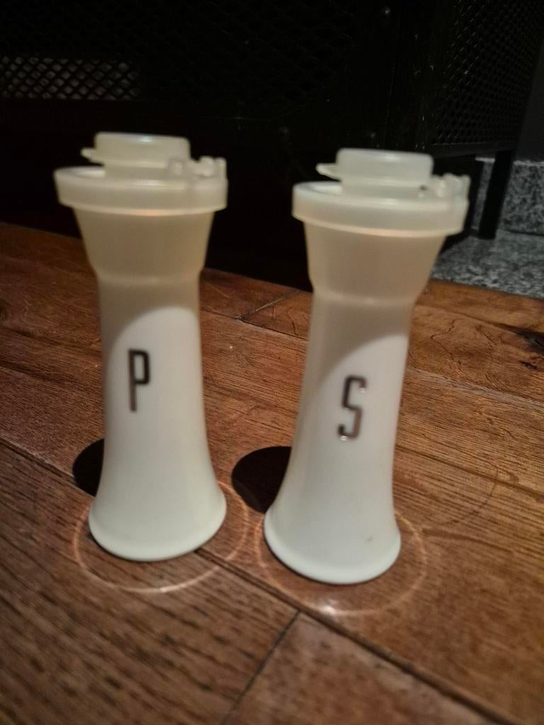 Vintage Tupperware zout en peper vaatjes, Enlèvement ou Envoi