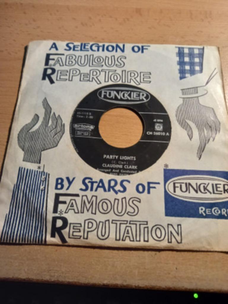 Claudine Clark - Party Lights " Popcorn ", Overige genres, 7 inch, Single, Ophalen of Verzenden