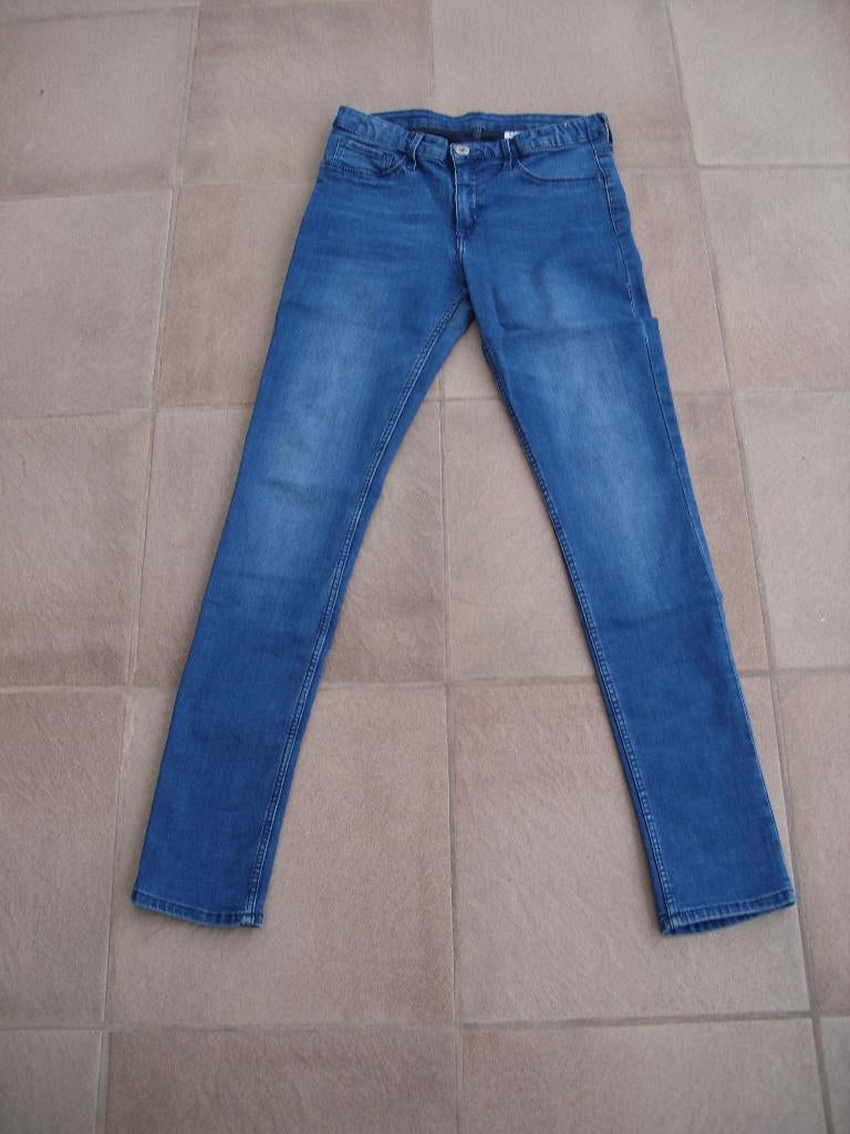 H&M Superstretch Skinny Fit Jeans mt.164, Enfants & Bébés, Vêtements enfant | Taille 164, Pantalon, Enlèvement ou Envoi, H&M, Comme neuf