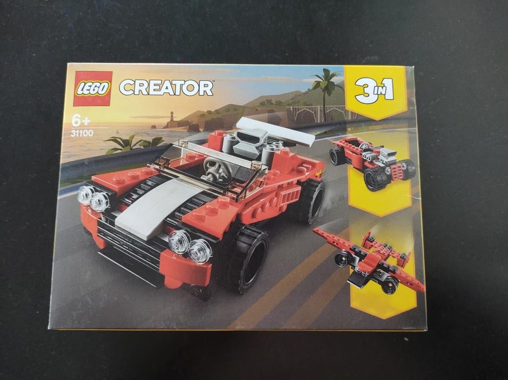 Lego creator 31100, sportwagen, nieuw, Ophalen of Verzenden, Nieuw, Complete set, Lego