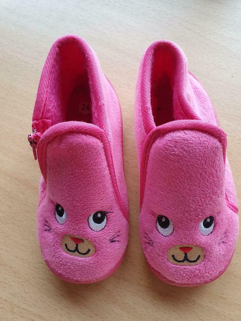 roze pantoffels- maat 24, Kinderen en Baby's, Ophalen of Verzenden, Meisje