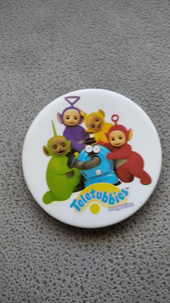 Button Teletubbies, Verzamelen, Poppetjes en Figuurtjes, Ophalen of Verzenden