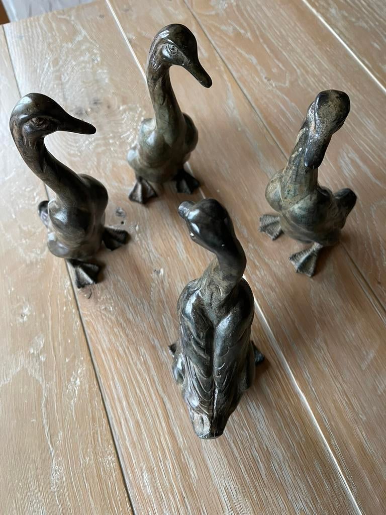 Bronzen ganzen Pierre Chenet, Antiek en Kunst, Ophalen