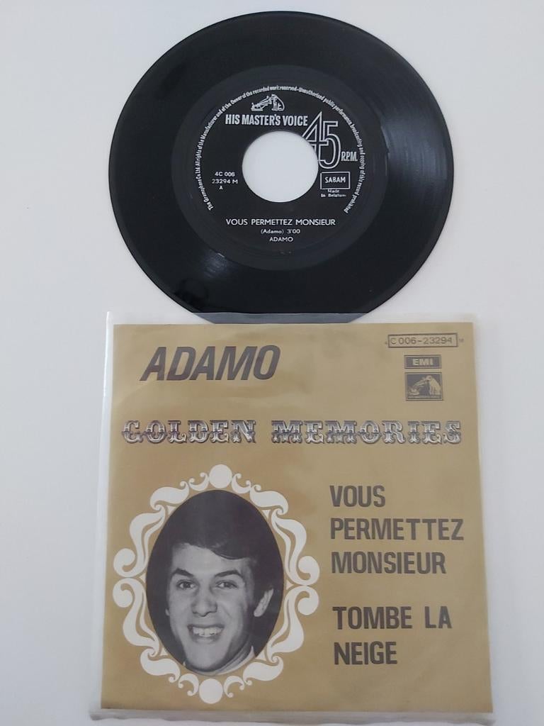 Adamo  - golden memories, Enlèvement ou Envoi, Single, Comme neuf, Pop