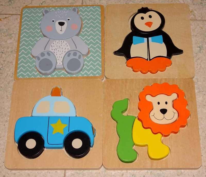 Lot houten puzzels, Ophalen of Verzenden, Van hout