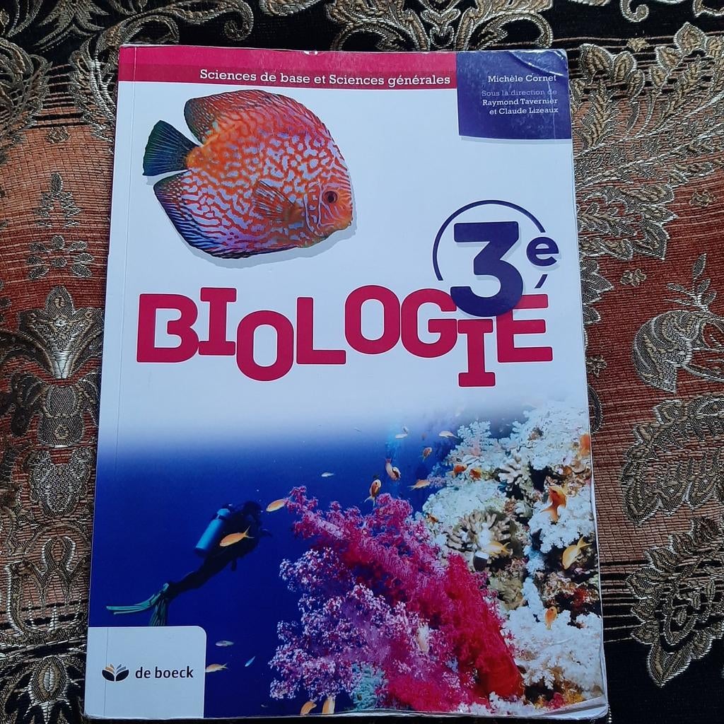 Biologie 3e, Enlèvement, Utilisé, Biologie