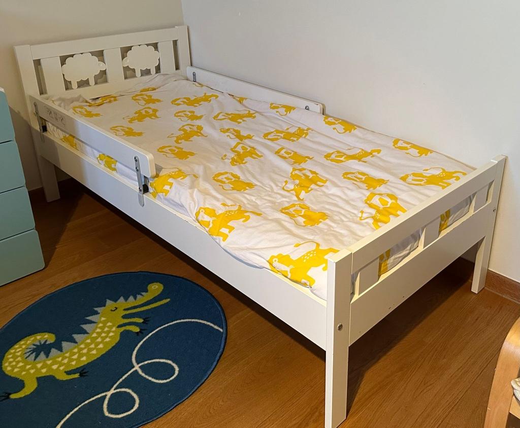 Lit pour enfant avec matelas, Enfants & Bébés, Chambre d'enfant | Lits, 70 à 85 cm, Comme neuf, 160 à 180 cm, Enlèvement