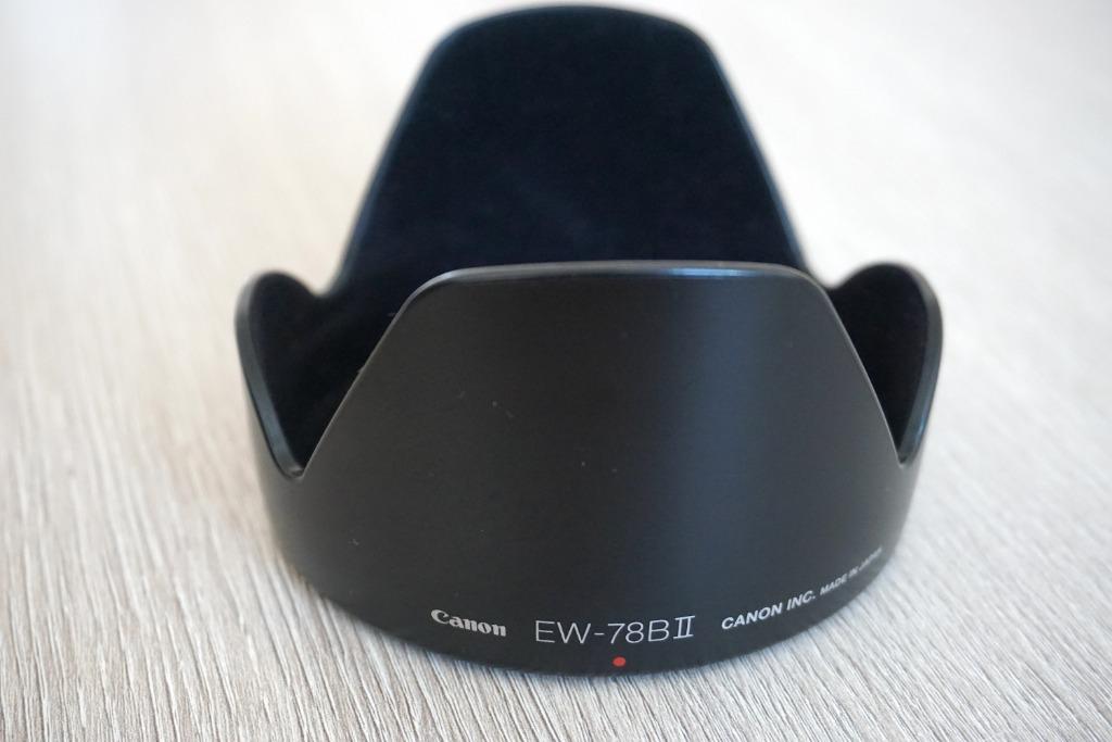 Canon EW-78BII zonnekap (origineel), Audio, Tv en Foto, Foto | Lenzen en Objectieven, Gebruikt, Ophalen of Verzenden