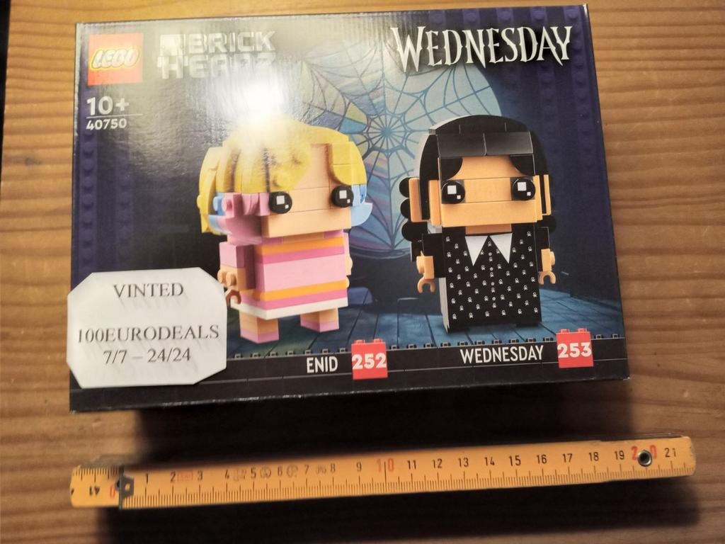 Lego 40750 brickheads Wednesday & Enid, Kinderen en Baby's, Speelgoed | Duplo en Lego, Nieuw, Lego, Complete set, Verzenden