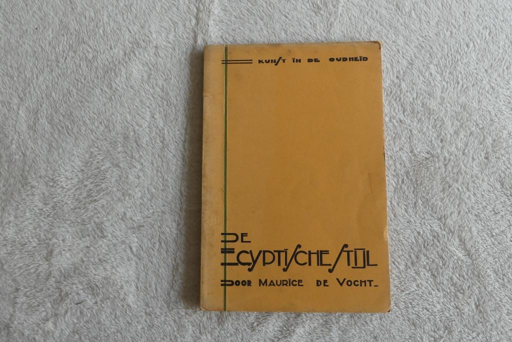 Boek, De Egyptische stijl, Kunst in de oudheid 1936, Enlèvement ou Envoi, M de Vocht