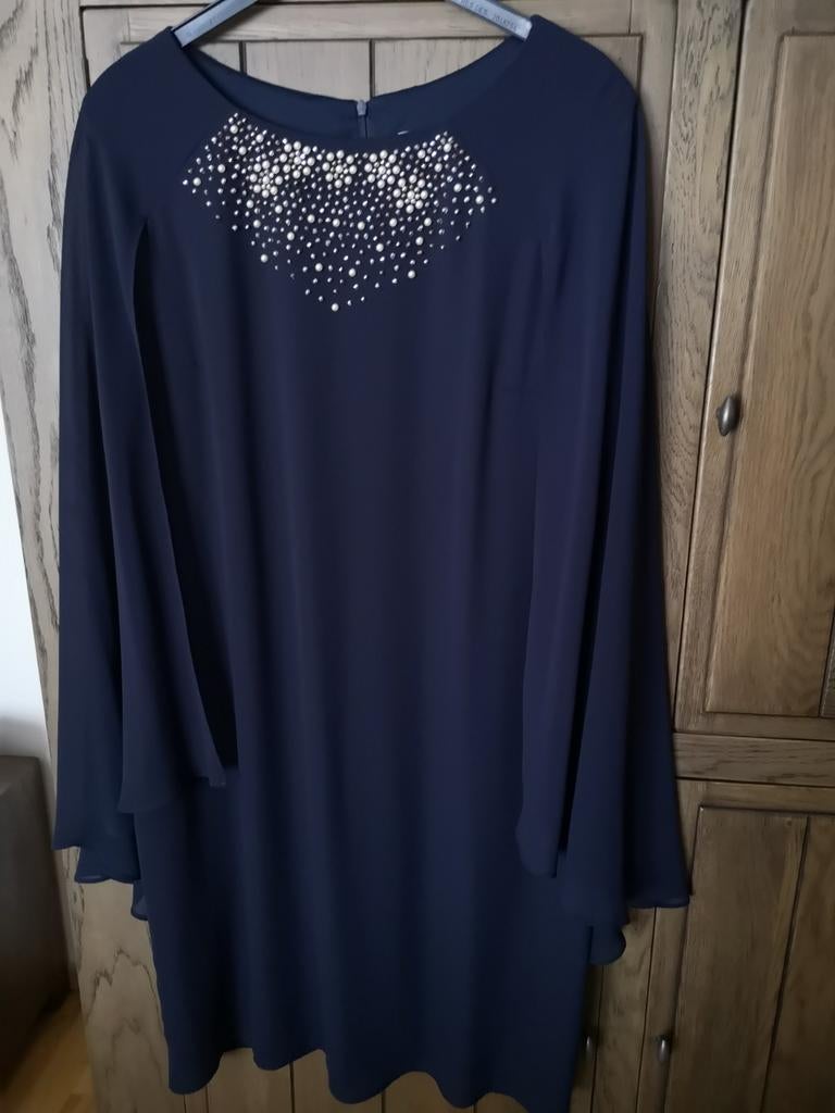 Feestelijke jurk, Ophalen of Verzenden, Nieuw, Maat 46/48 (XL) of groter, Blauw