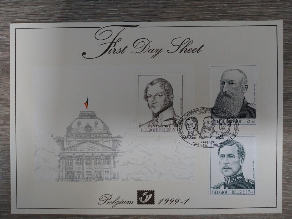 Belgische koningen, Verzamelen, Ophalen of Verzenden, Nieuw, Postzegel(s) of Munt(en)