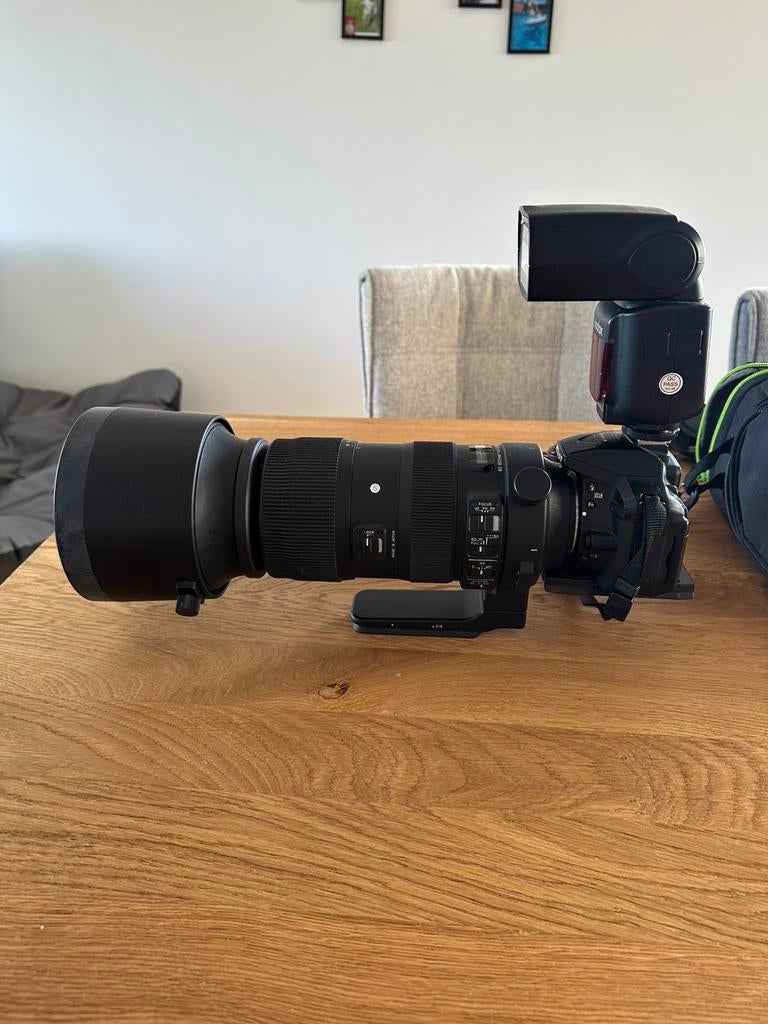 Nikon D5300 + 3 lenzen, flits, statieven, andere toebehoren, Ophalen, Gebruikt, Spiegelreflex, Nikon