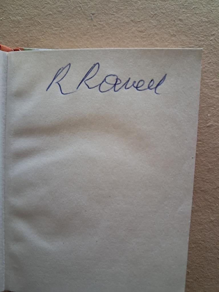 Originele handtekening van Roger Raveel, Boeken, Gedichten en Poëzie, Ophalen