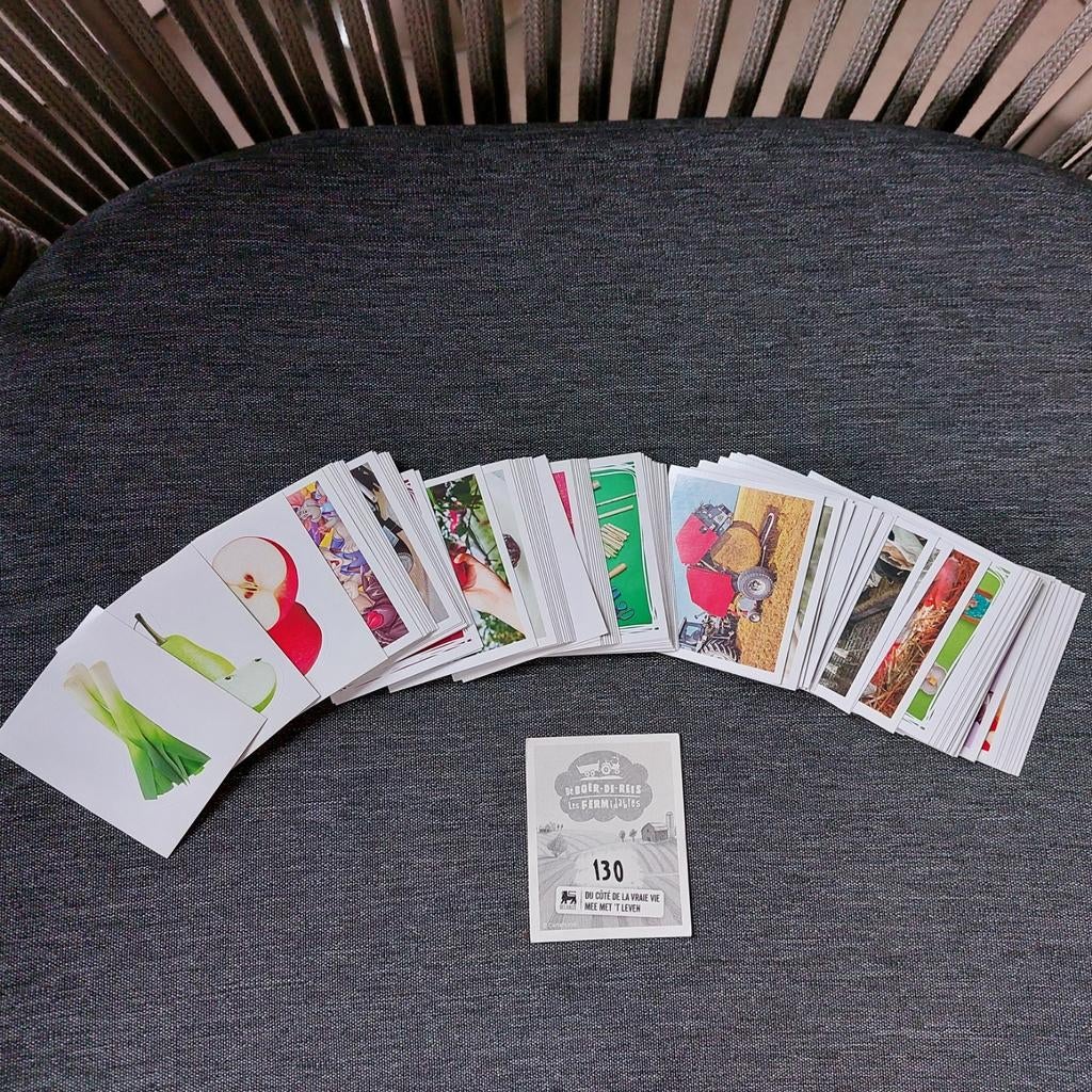 Groot lot stickers Delhaize: reeks Mee met 't leven., Ophalen of Verzenden