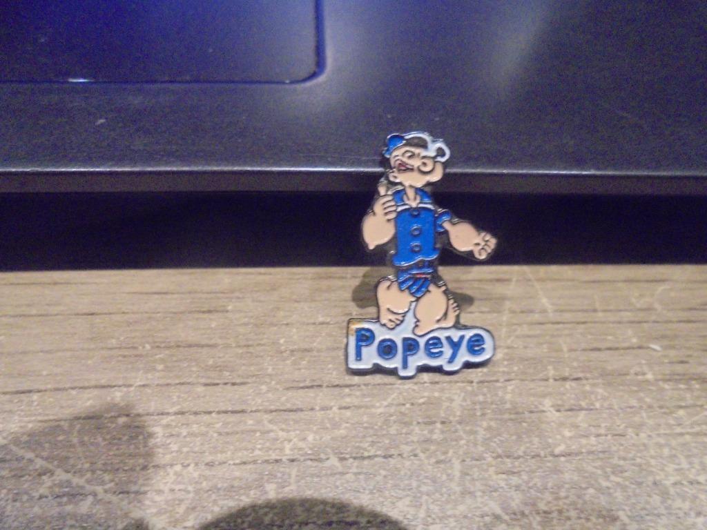 pin Popeye, Collections, Broches, Pins & Badges, Enlèvement ou Envoi, Comme neuf, Insigne ou Pin's