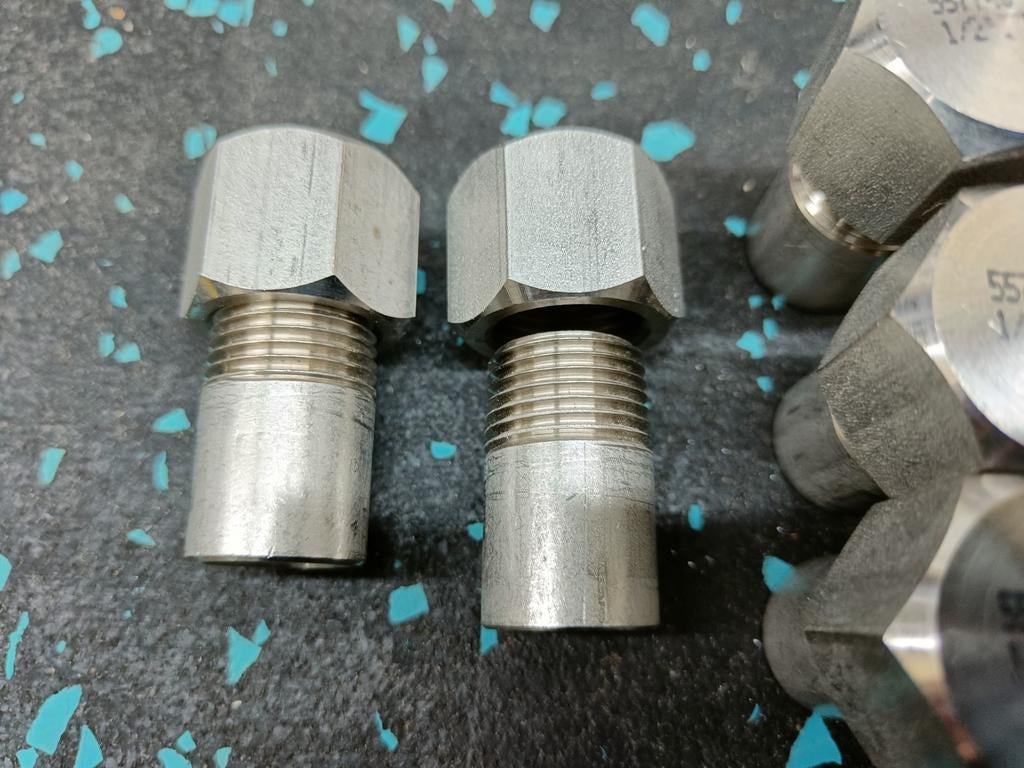 Bouchons inox 316 a souder filtre 1/2, Enlèvement ou Envoi