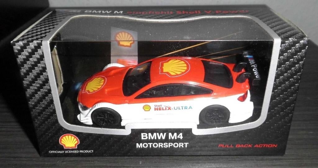 1:43 2017 BMW M4 Motorsport Shell V-Power, Ophalen of Verzenden, Zo goed als nieuw, Auto