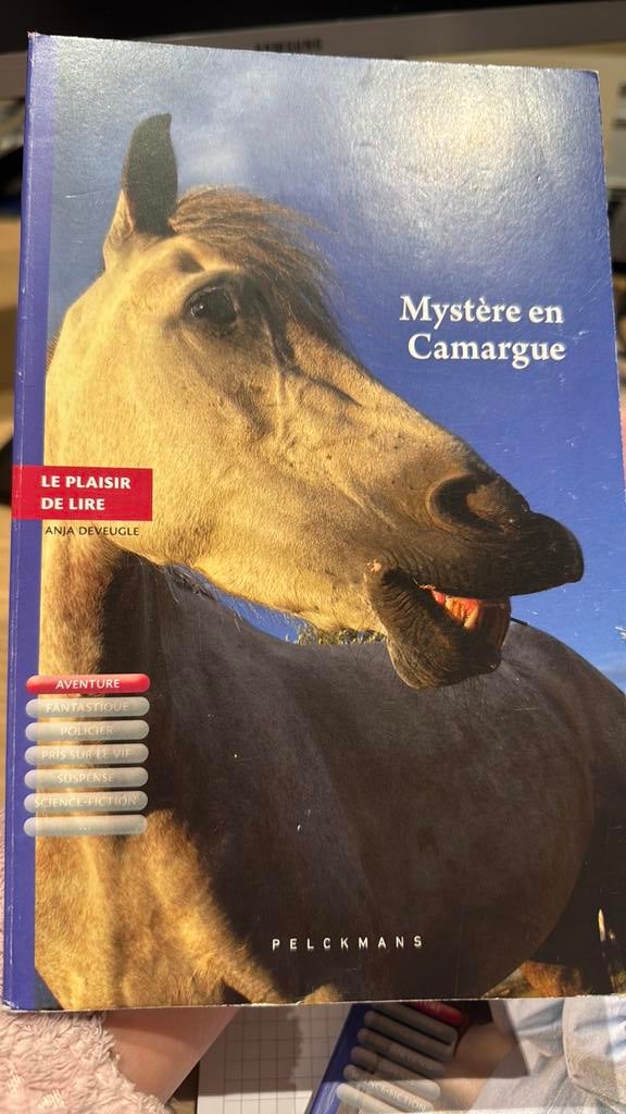 Frans boekje Mystere en Camargue met cd, Enlèvement ou Envoi, Comme neuf, Français