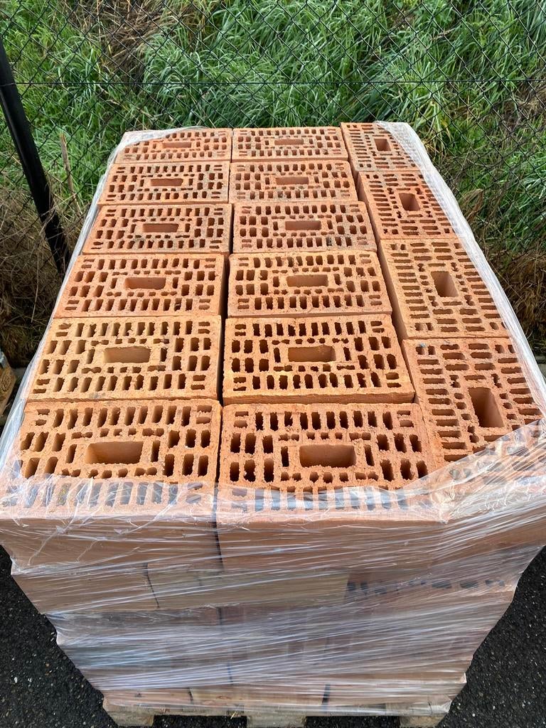 Snelbouwstenen 29x19x14, Doe-het-zelf en Bouw, Ophalen, Zo goed als nieuw, Bakstenen