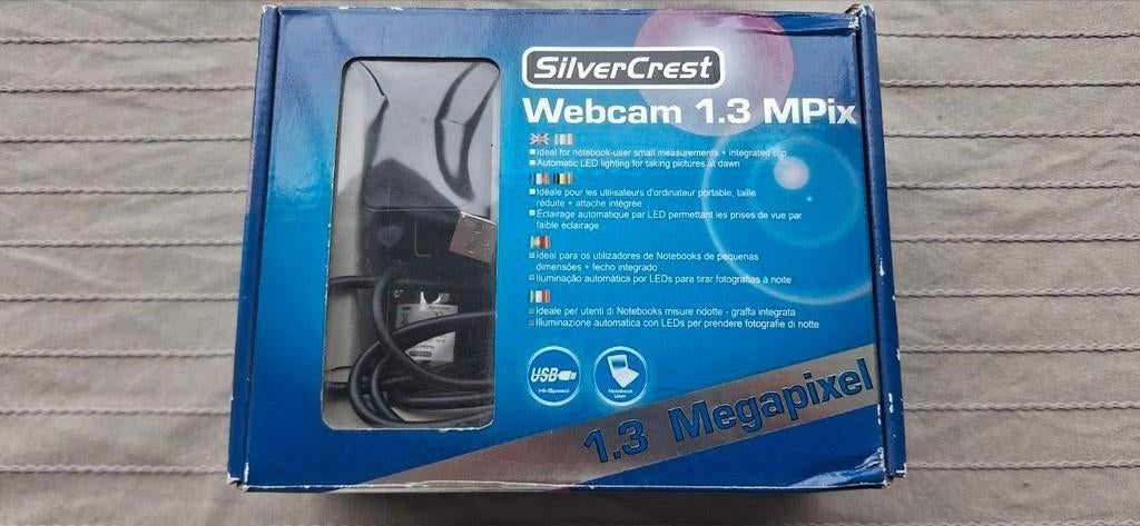 Webcam 1.3 MPix, Computers en Software, Ophalen of Verzenden, Zo goed als nieuw