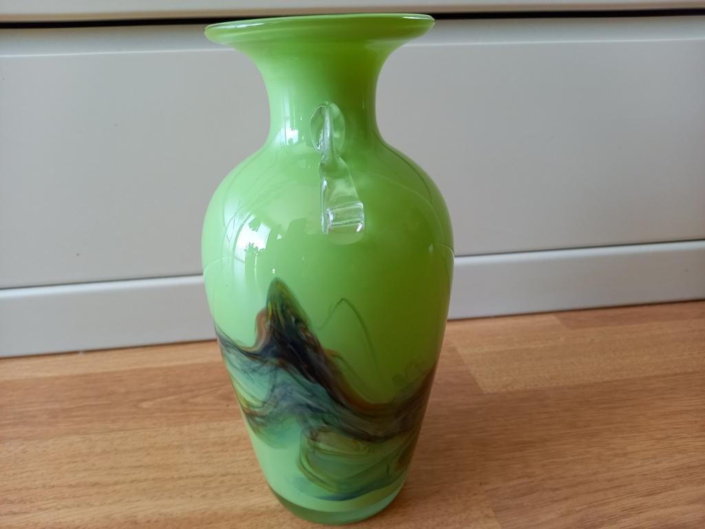 VASE DALIAN VERT OPACELENT, Antiquités & Art, Enlèvement ou Envoi