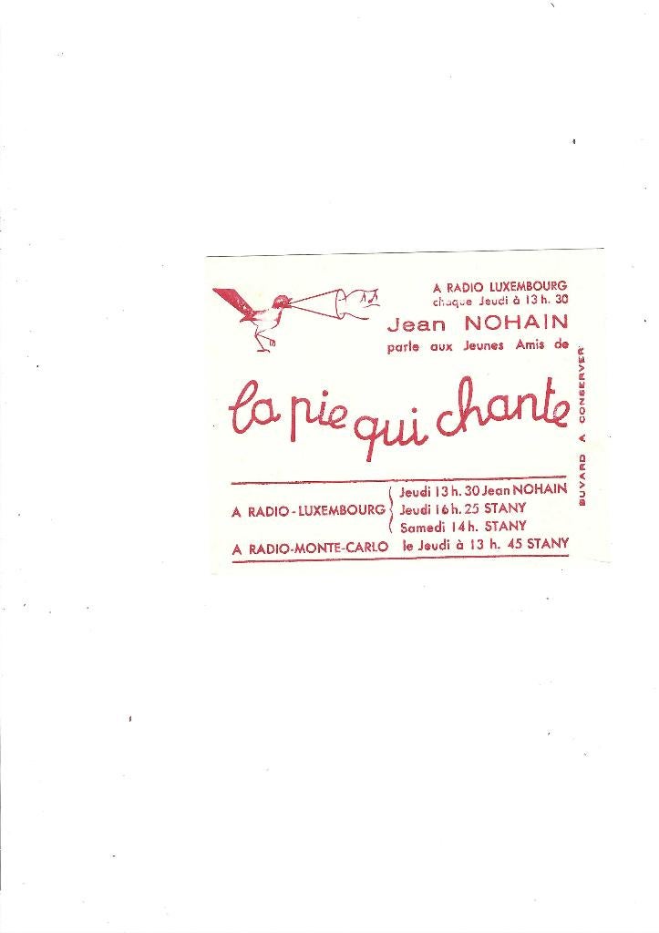 Buvard publicitaire, Collections, Enlèvement ou Envoi, Neuf
