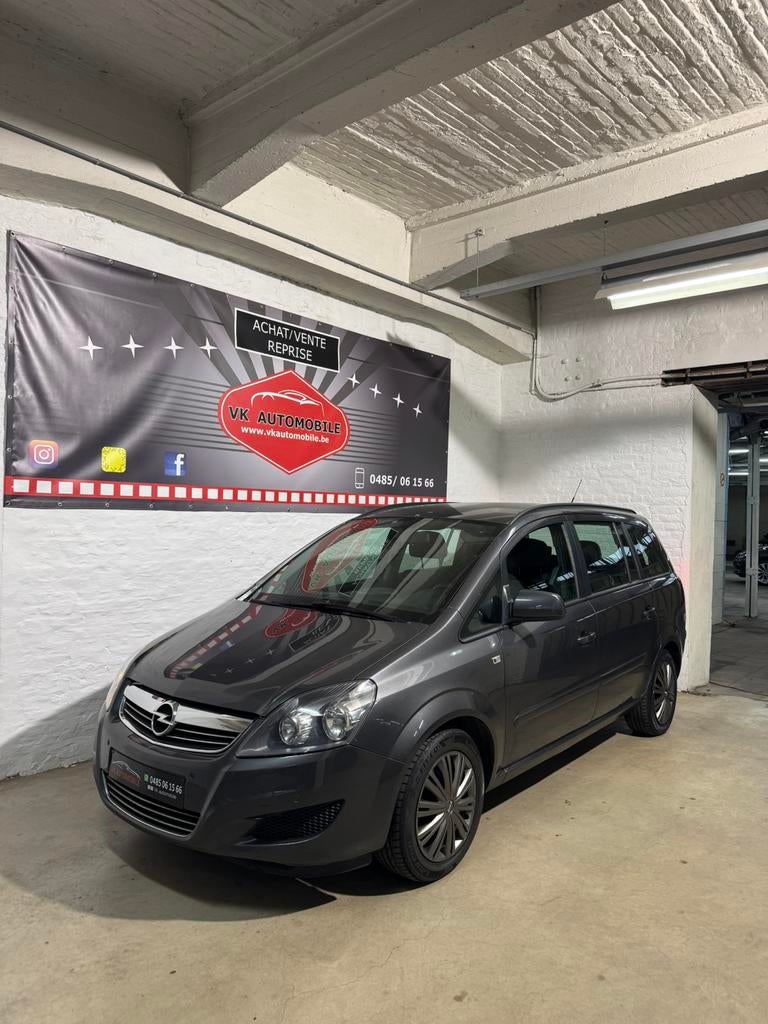OPEL ZAFIRA 1.6 ESSENCE 85 KW 7 place 2012, Autos, Achat, Entreprise, 7 places, Electronic Stability Program (ESP)