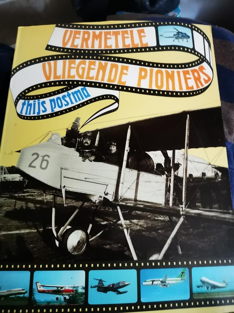 Thijs Postma, pionnier de l'aviation audacieux (photos de Sa, Enlèvement ou Envoi, Comme neuf