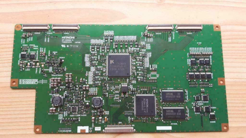 T-CON BOARD HITACHI  97-29925-0  TX80D12VC, Enlèvement ou Envoi, Utilisé
