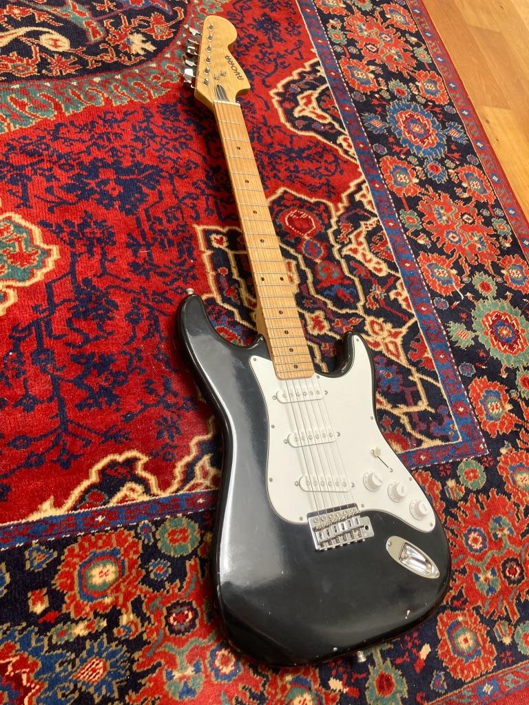 Oude stratocaster van Avora (Japan), Enlèvement ou Envoi, Utilisé, Solid body, Autres marques