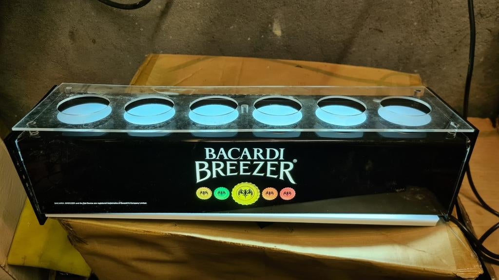 Lichtbak bacardi breezer, Enlèvement
