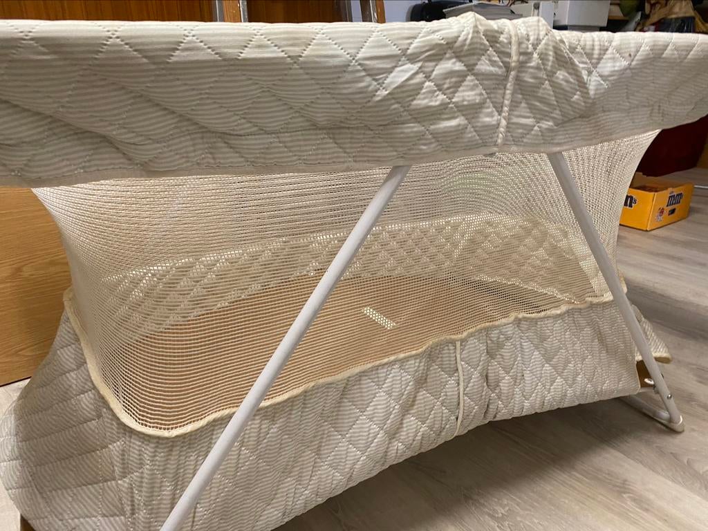 Te koop, reisbed , opvouwbaar ,, Kinderen en Baby's, Ophalen, Gebruikt, Minder dan 140 cm, Minder dan 70 cm