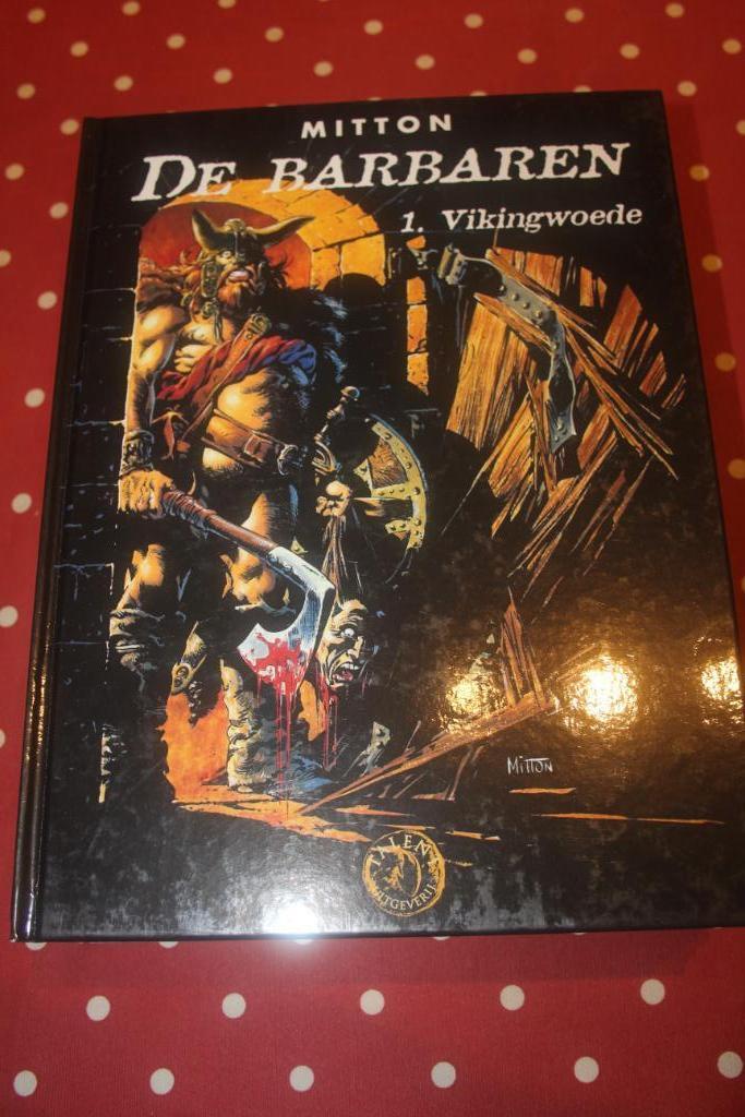 De Barbaren          HC, Ophalen of Verzenden, Zo goed als nieuw, Mitton, Meerdere stripboeken