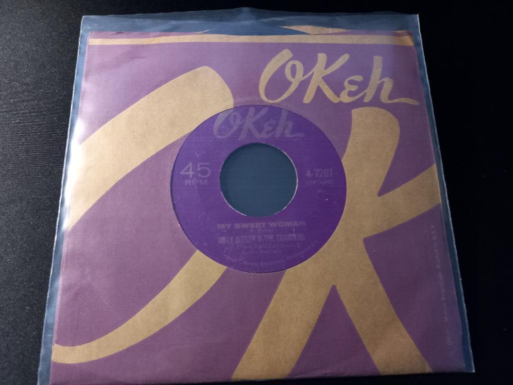 Billy Butler & The Chanters ‎– My Sweet Woman '7 Popcorn, Cd's en Dvd's, Vinyl Singles, Gebruikt, 7 inch, Single, Ophalen of Verzenden