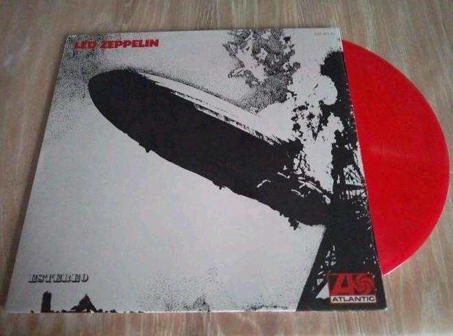 Led Zeppelin - 1ste Lp (Spaanse uitgave color vinyl), Ophalen of Verzenden