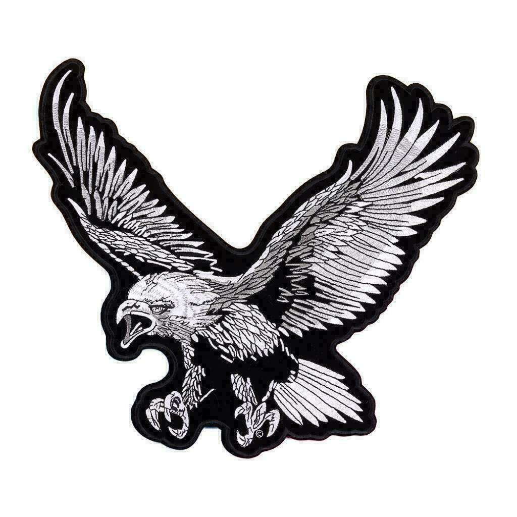 Nieuwe XXL eagle biker patch - 305 x 276 mm, Motoren, Kleding | Motorkleding, Ophalen of Verzenden, Nieuw zonder kaartje, Dames