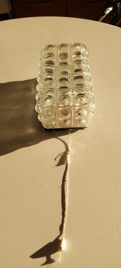 wandlamp met sierglas, Enlèvement, Utilisé
