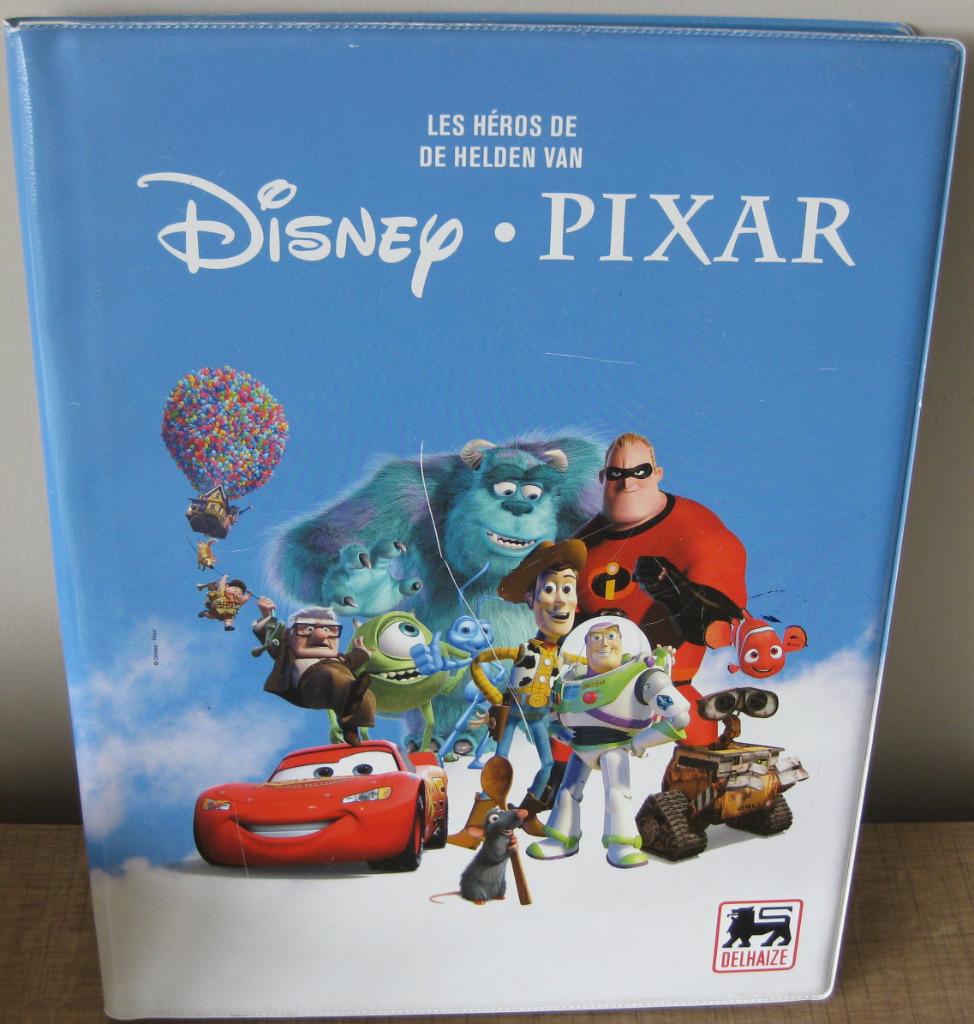 Verzamelmap + kaarten De Helden van Disney-Pixar, Enlèvement ou Envoi, Autres personnages, Utilisé, Image ou Affiche