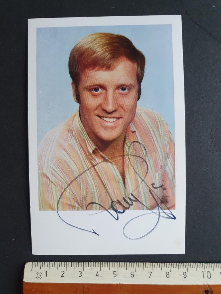 Ronny Temmer Zanger Oudenaarde (met handtekening ), Verzamelen, Postkaarten | Themakaarten, Ongelopen, 1960 tot 1980, Muziek, Ophalen of Verzenden