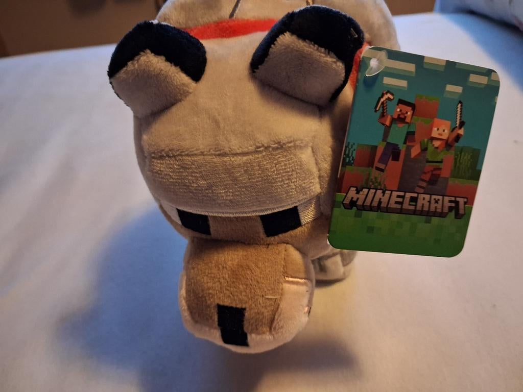 "Minecraft Wolf". Pluche knuffel., Ophalen